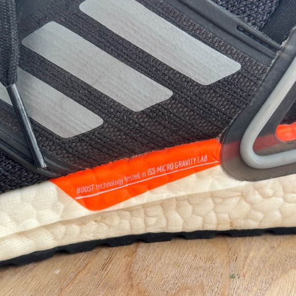 ADIDAS Ultraboost 20 Women’s NASA Flyknit Boost in Space Black Size 7 - Picture 6 of 10